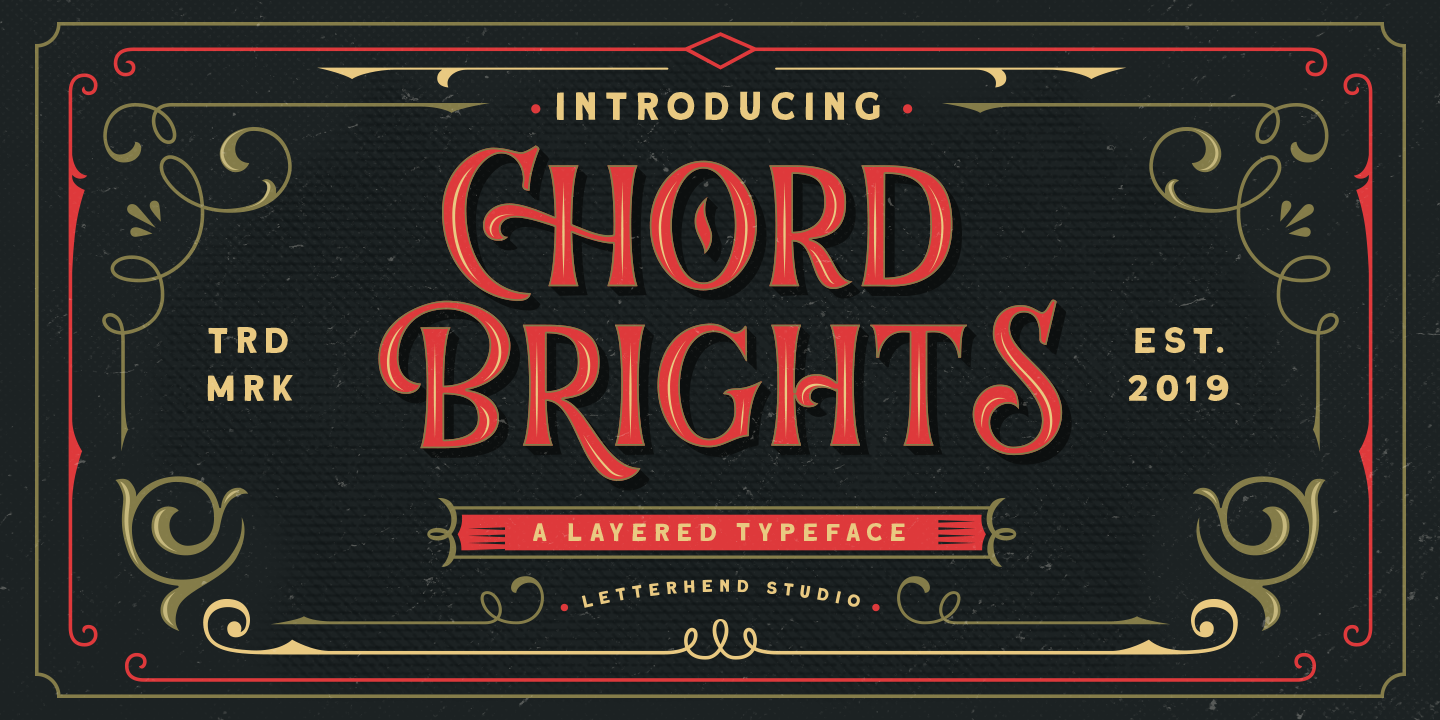 フォント Chord Brights